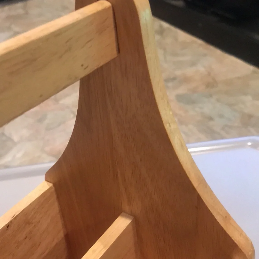 Wooden Utensil Holder